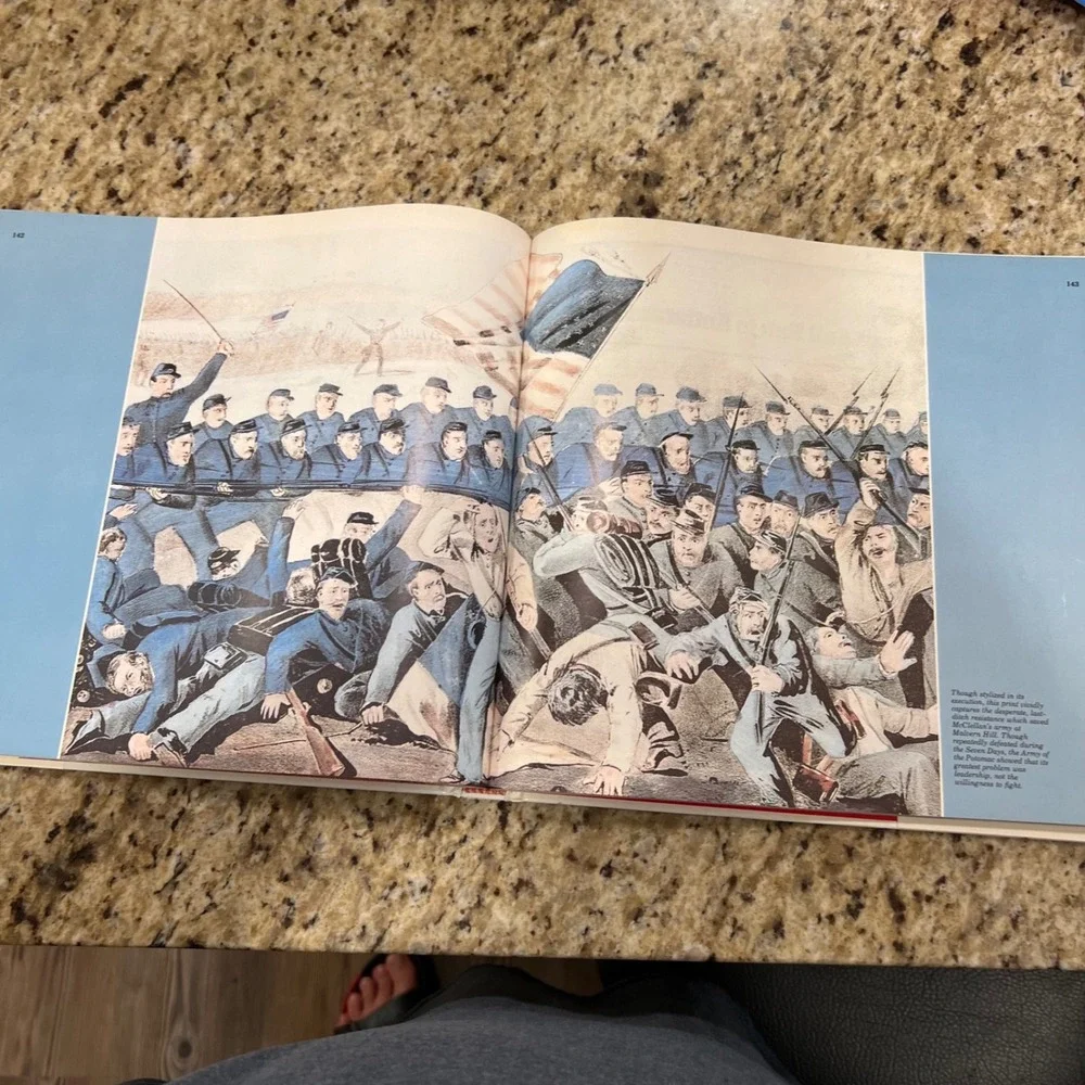 The Illustrated History of the Civil War Richard Humble Hardcover Courage Books